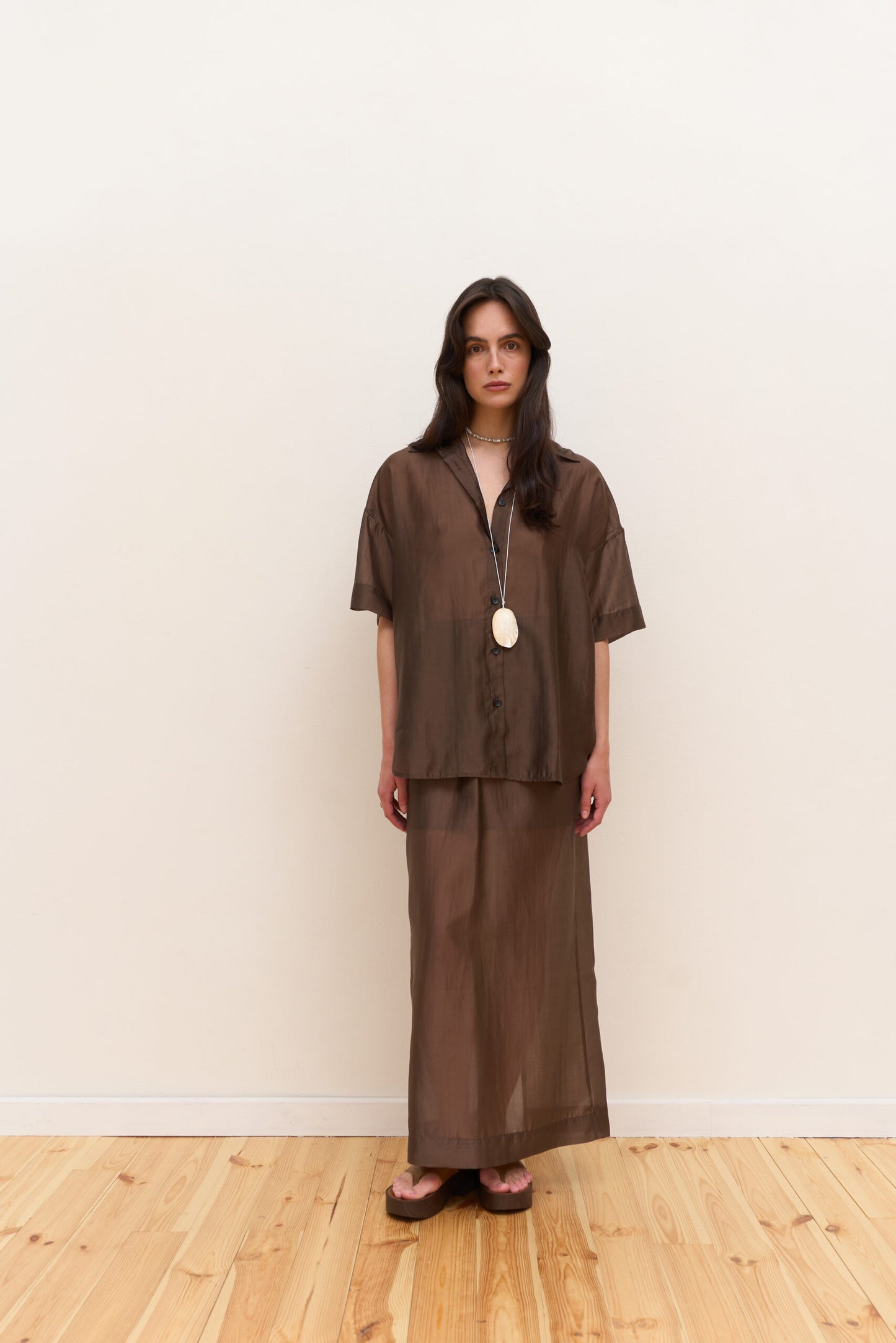 Tencel Shirt Nude