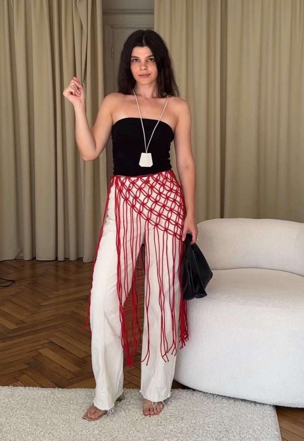 Handmade Wooven Skirt