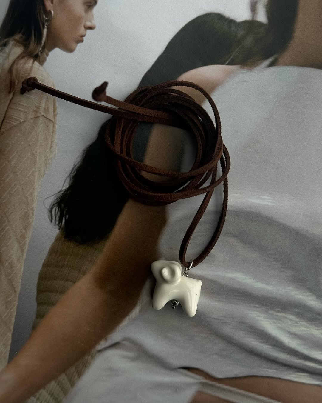 Ceramic Baranets Pendant