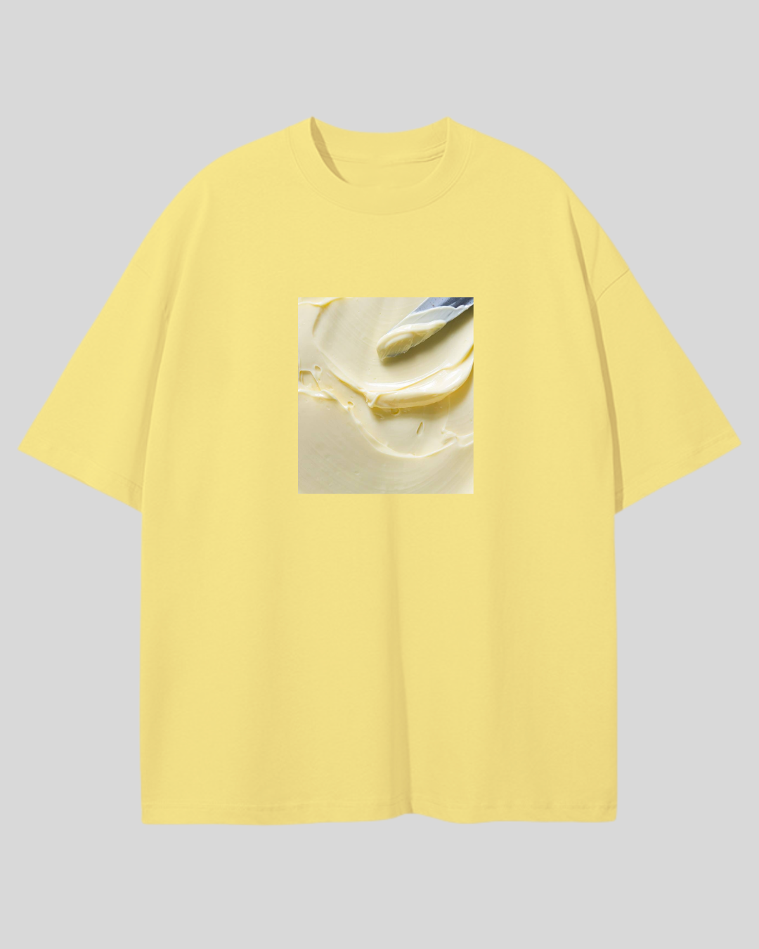 T-shirt Yellow Butter