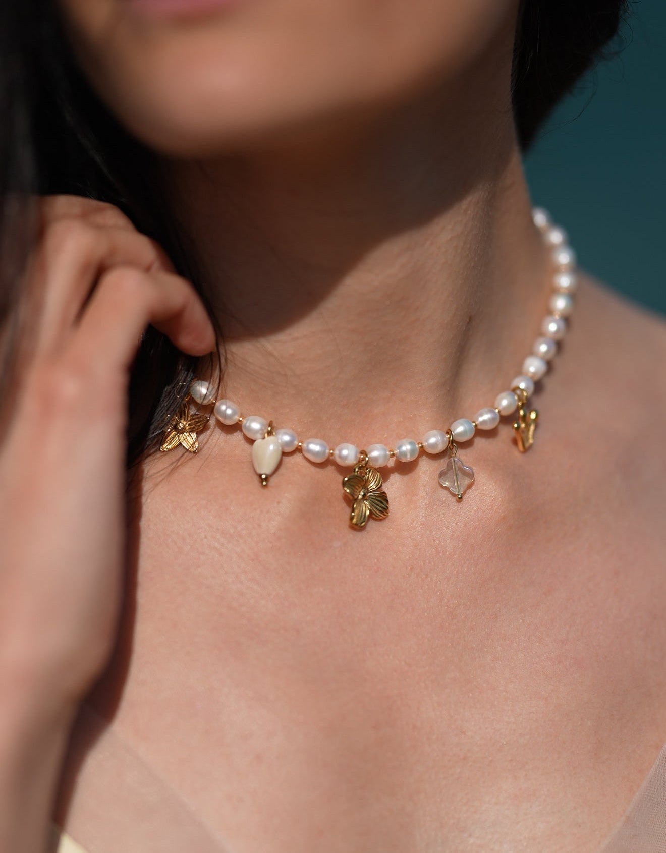 Necklace with Charms Kvitka