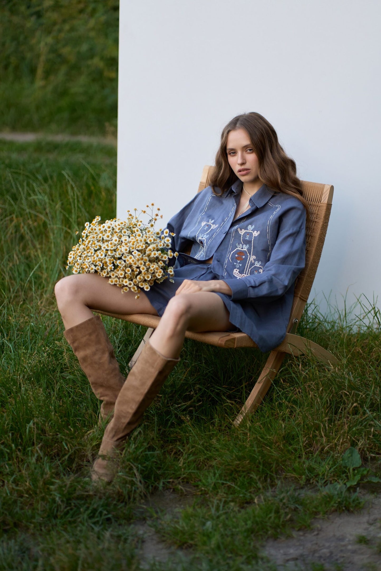 Linen Shorts Symbols