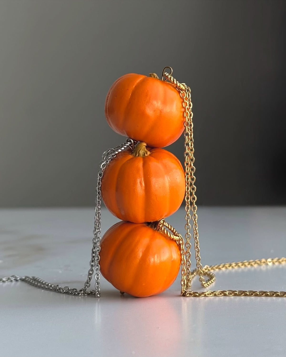 Pendant Pumpkins Polymer Clay