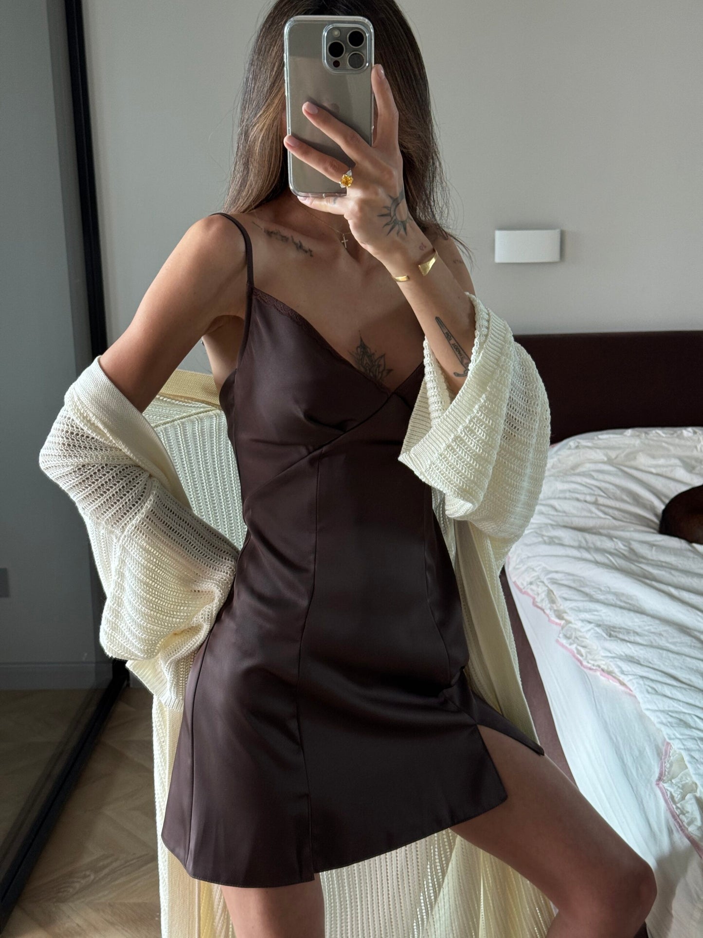 Satin Dress Sugar