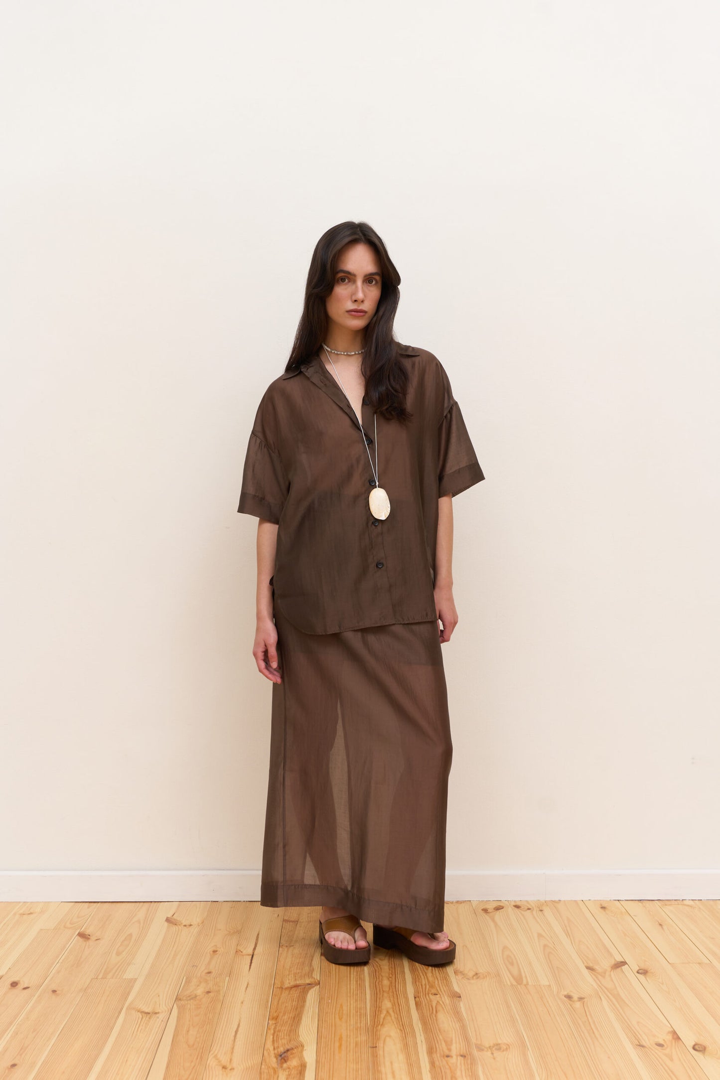 Tencel Shirt Nude