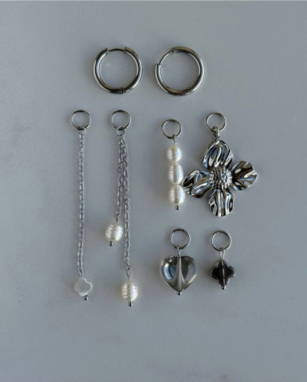 Earrings-Transformers Kvitka Silver