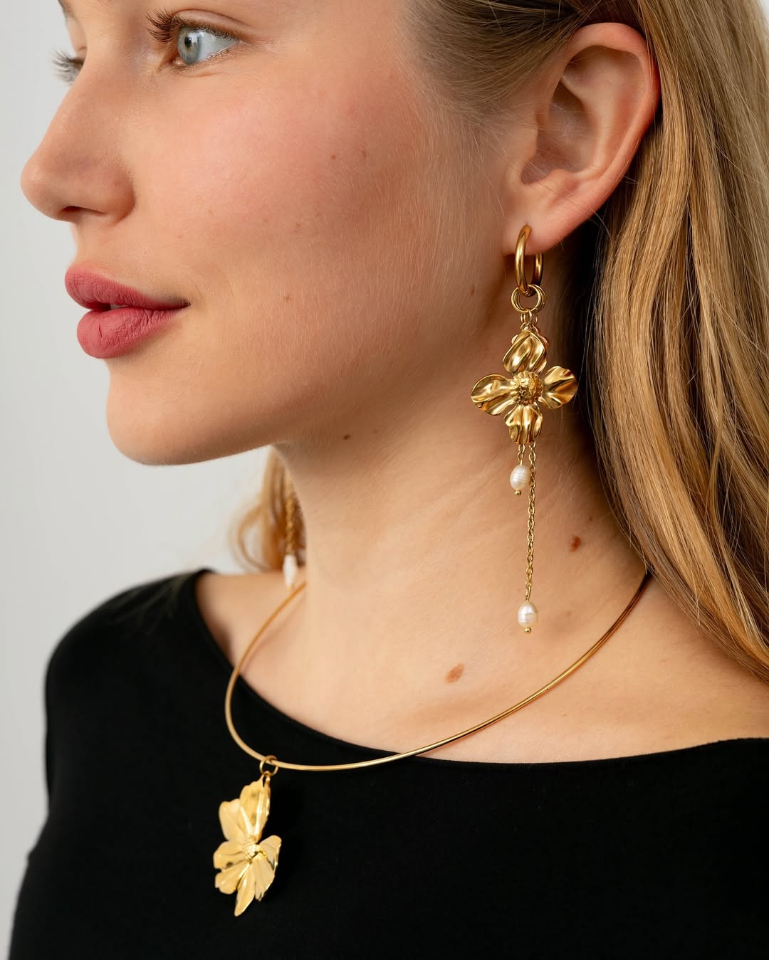 Earrings Kvitka Gold
