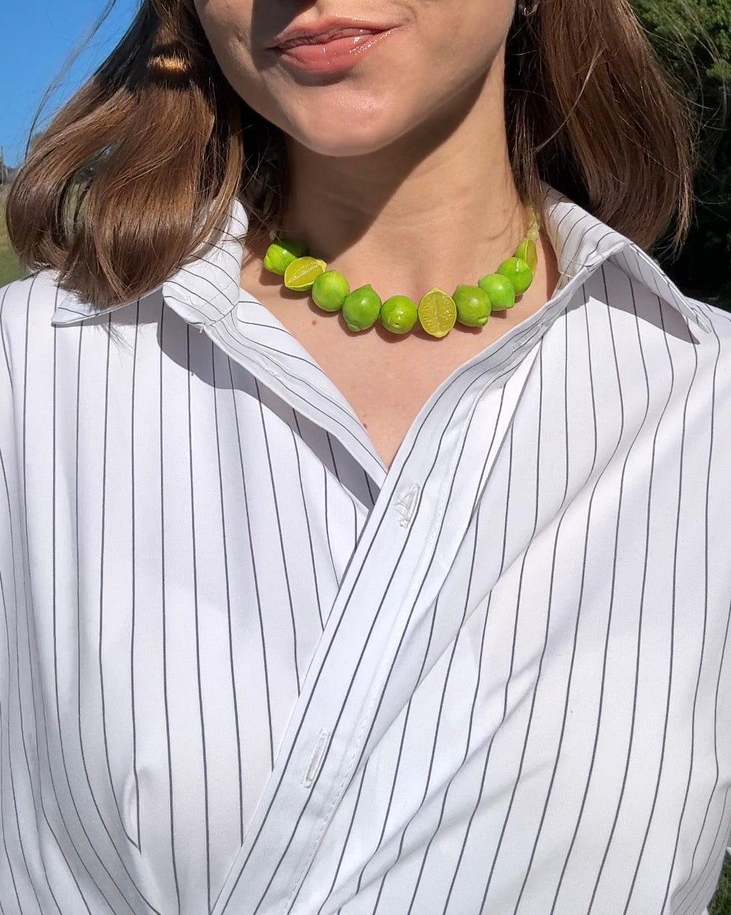 Necklace Lime