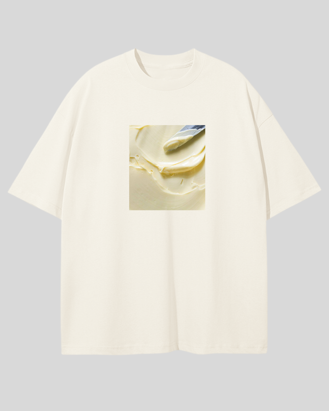 T-shirt Yellow Butter
