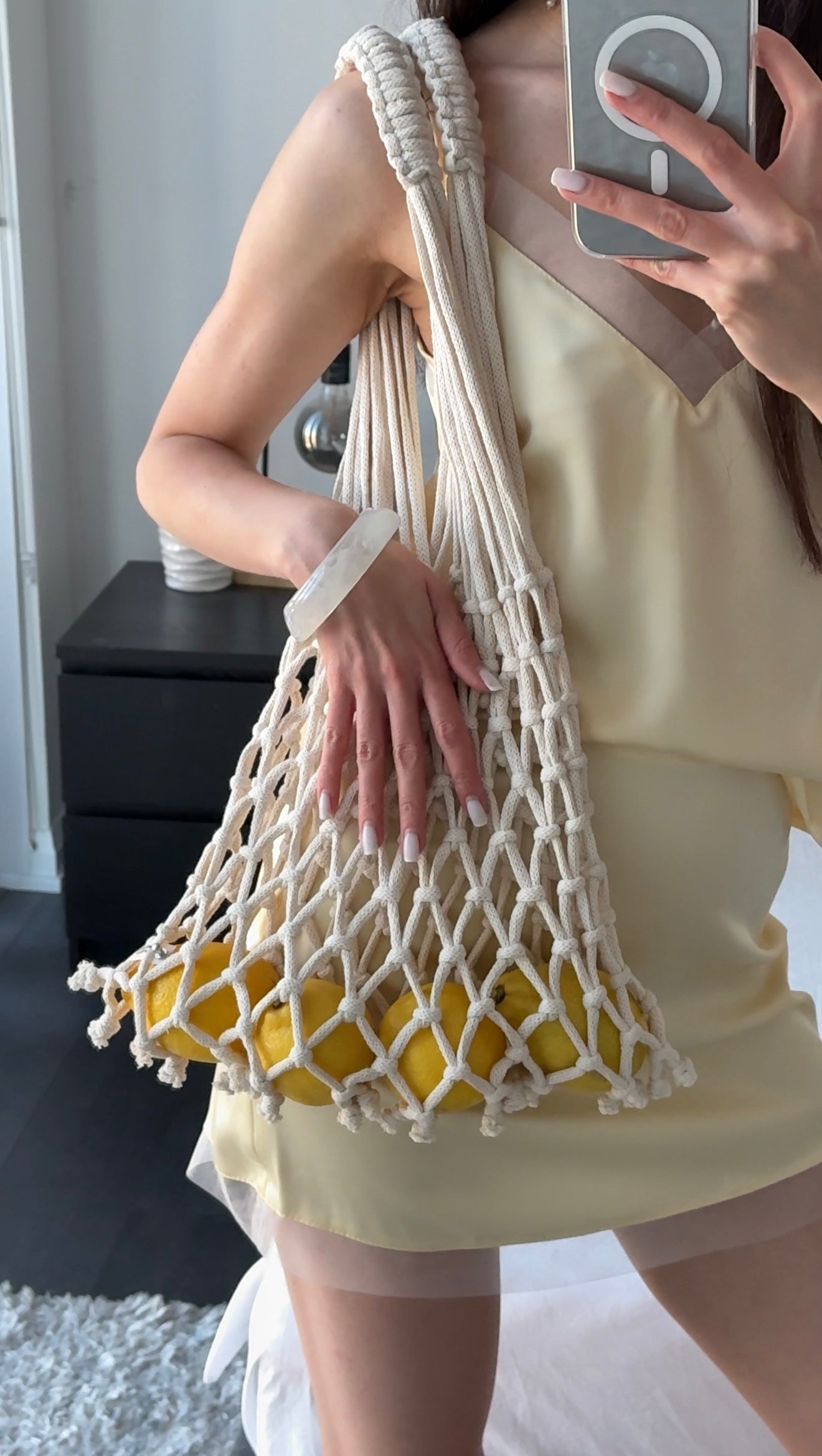 Woven bag - Beige