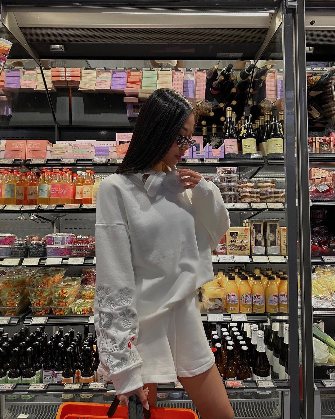 Embroidered Sweatshirt Pivnyky Ivory