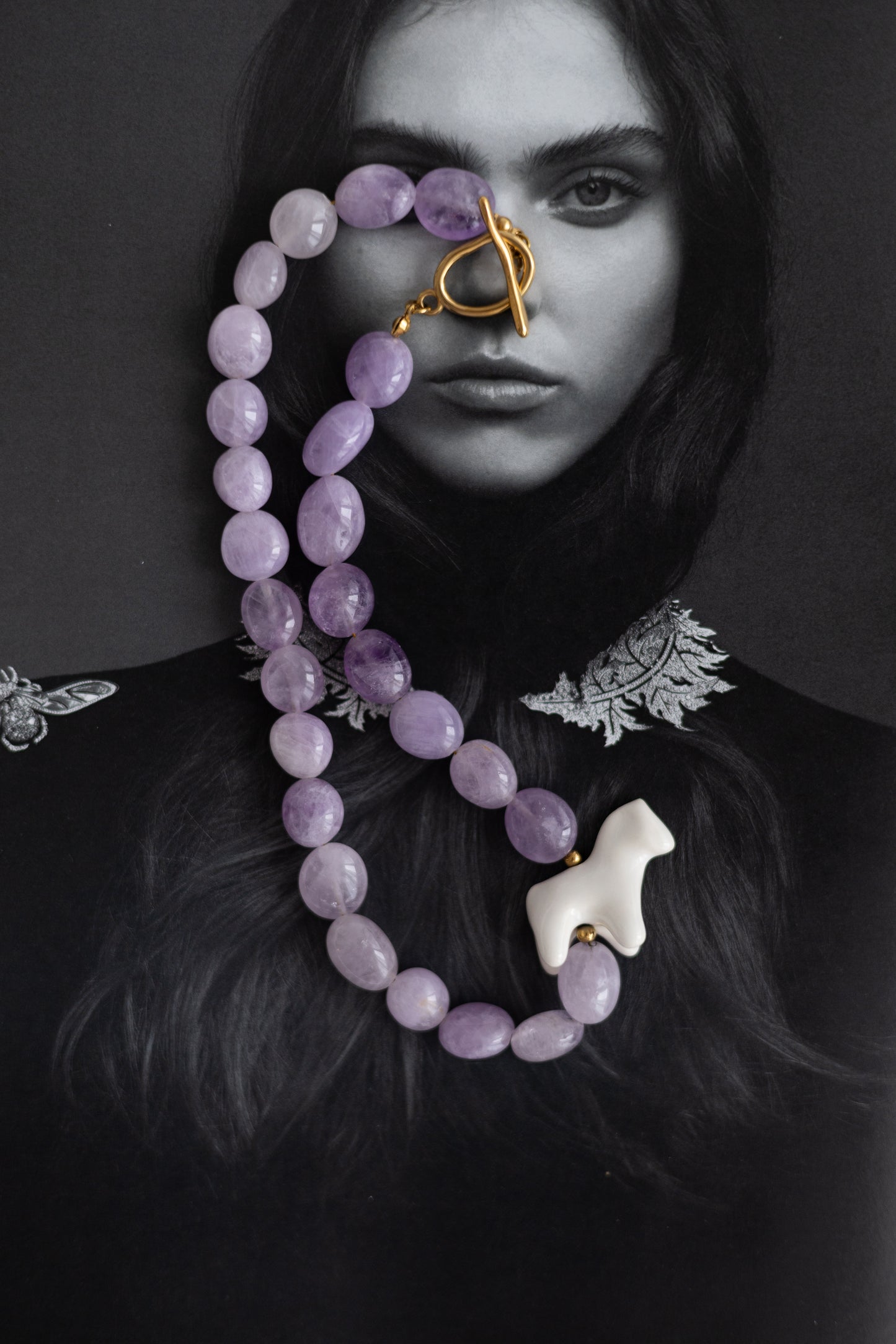 Amethyst Necklace Konyk