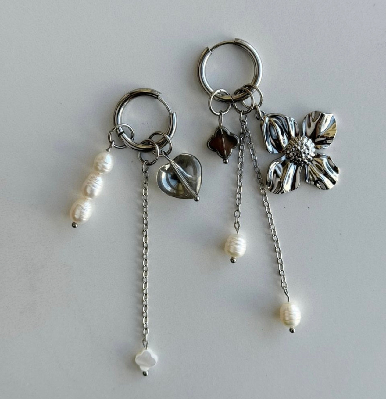 Earrings-Transformers Kvitka Silver