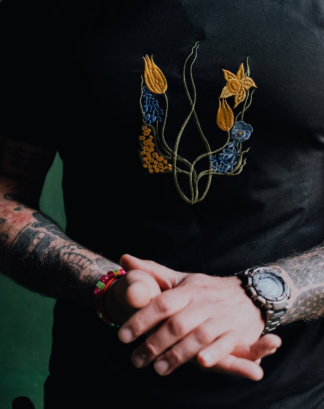T-shirt Blooming Trident Unisex