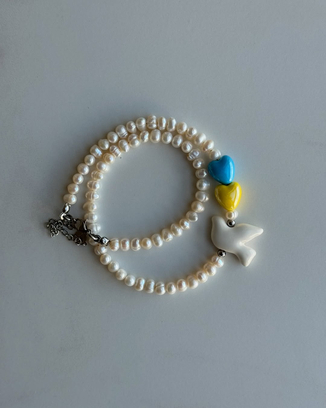 Patriotic River Pearls Necklace Guli