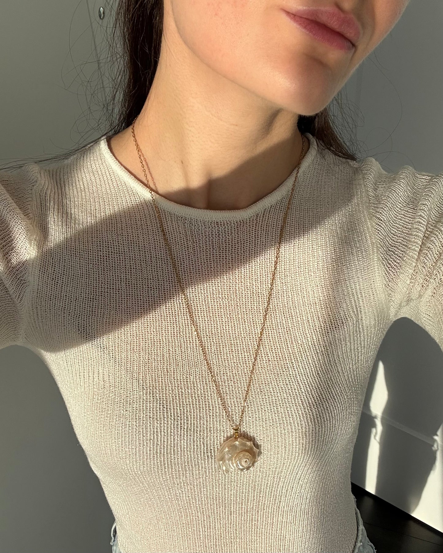 Natural Shell Pendant