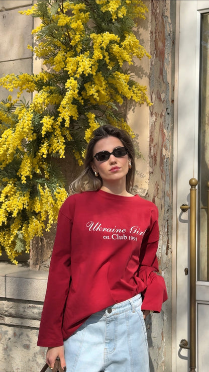 Longsleeve Ukrainian Girl