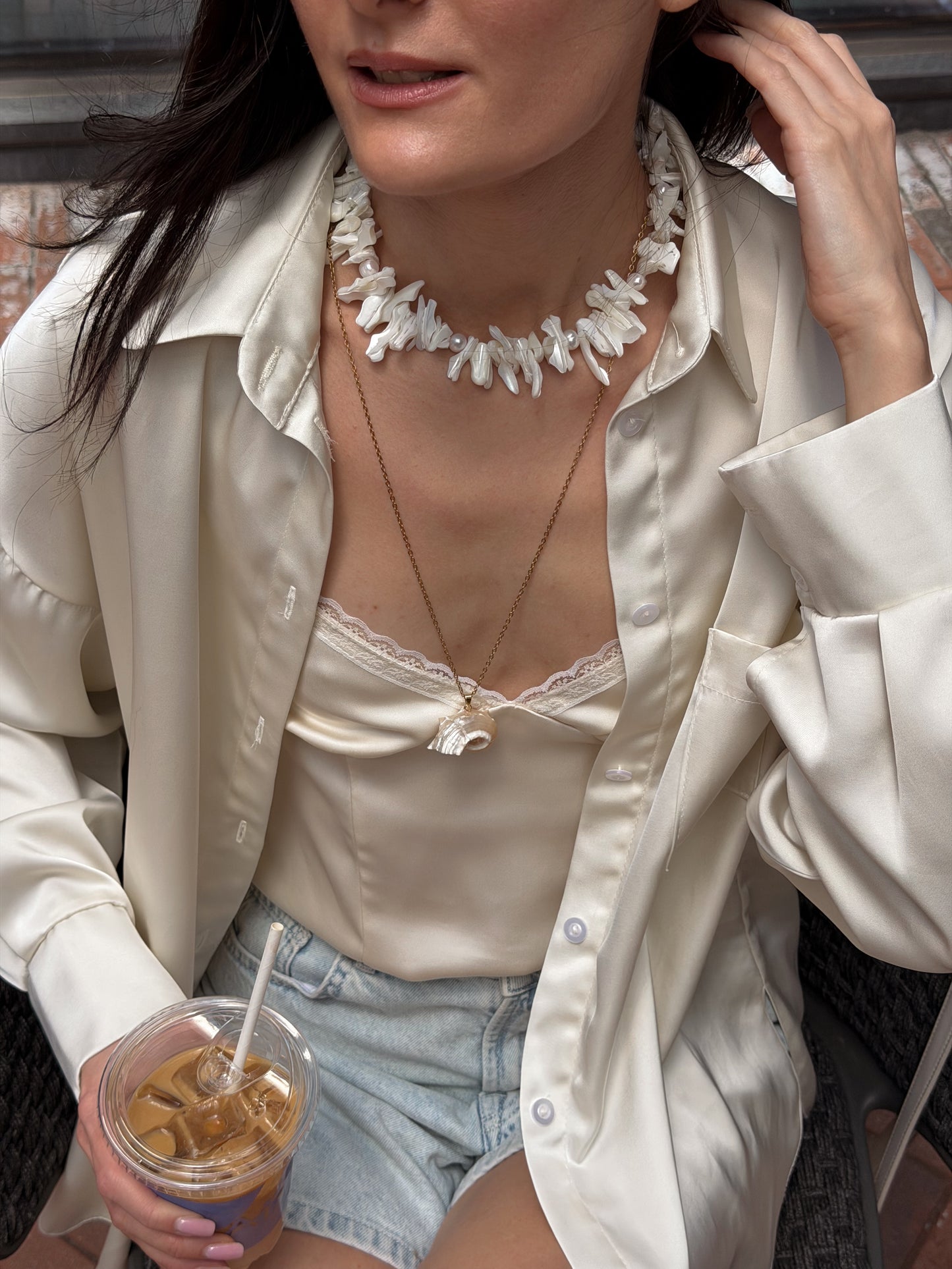 Natural Shell Pendant