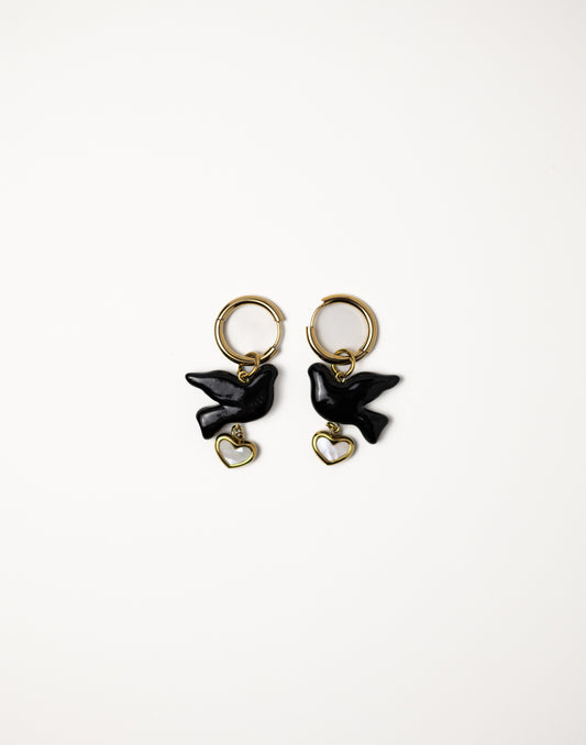 Earrings Guli Black