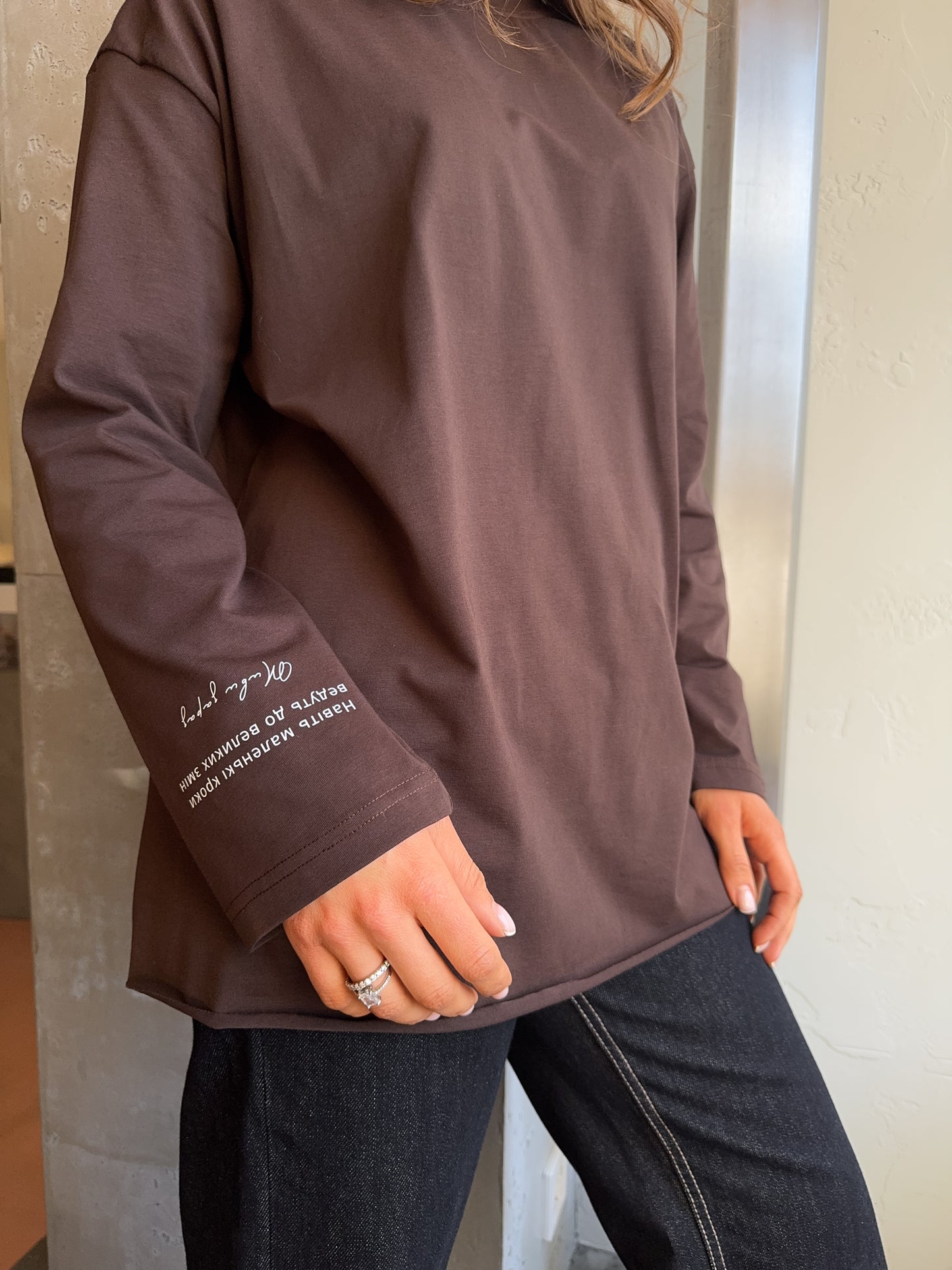 Longsleeve  with Sleeve print