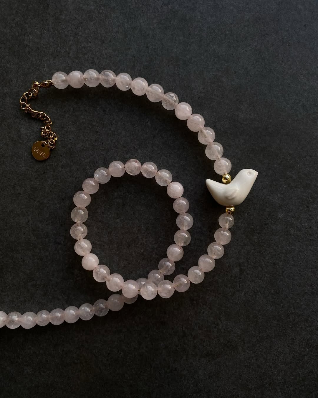 Rose Quartz Necklace Pivnyk