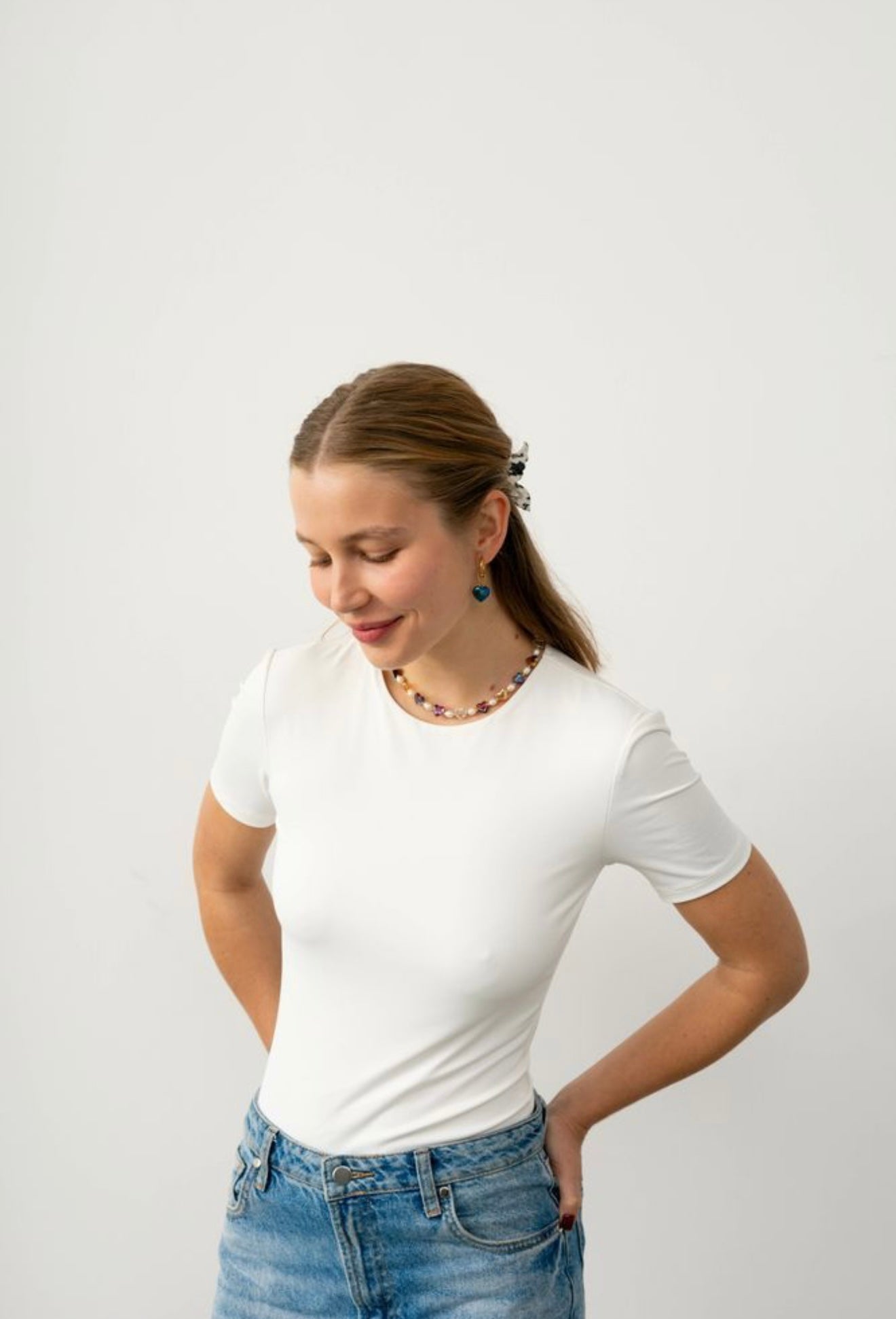 Set Bloom Hearts (Necklace, bracelet, earrings, ring)