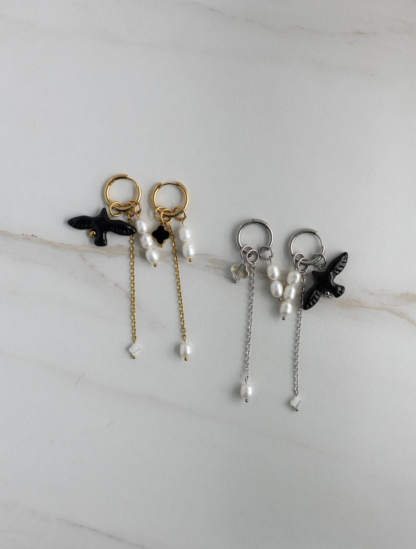 Earrings-Transformers Ptashka Black