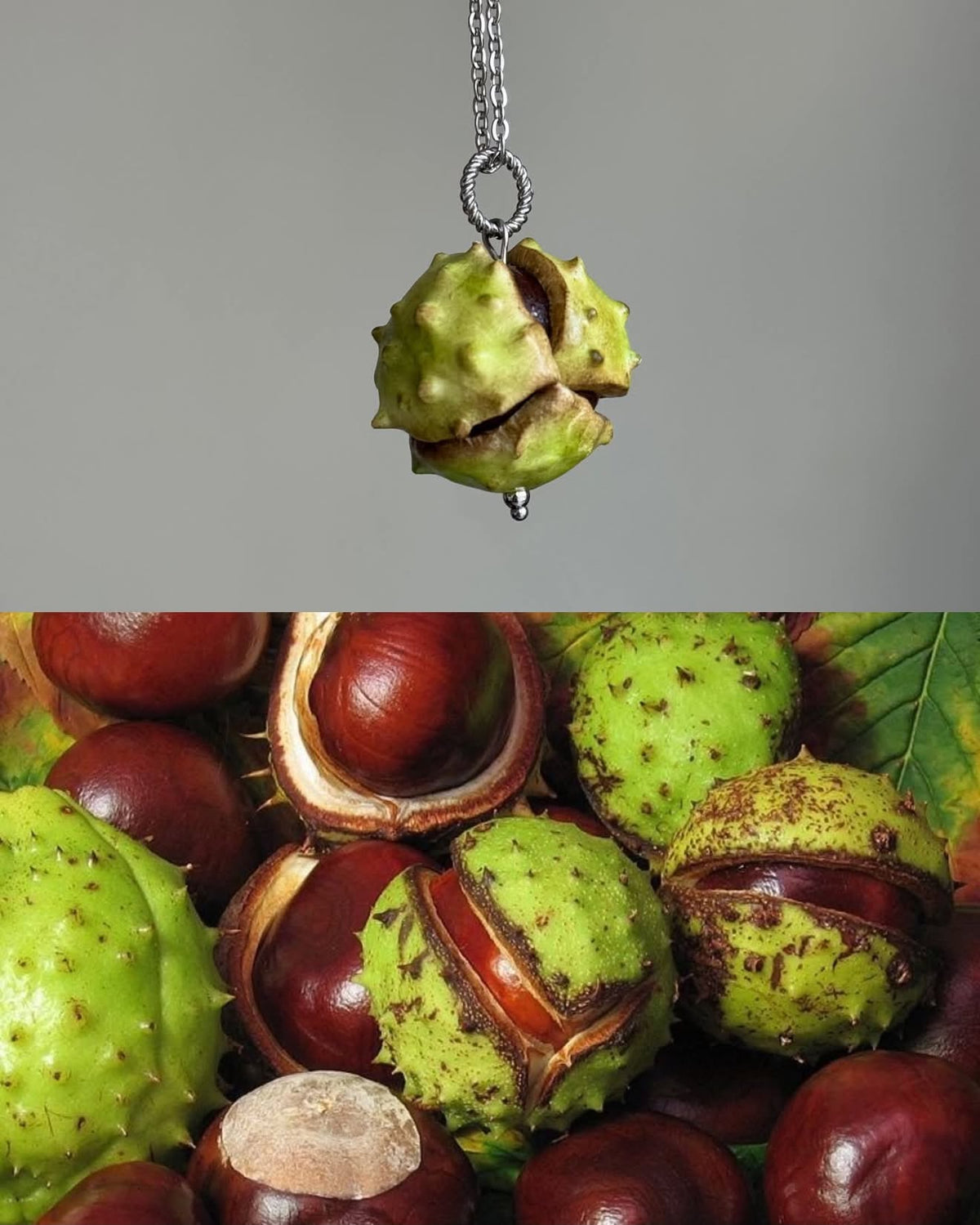 Polymer Clay Pendant Kashtan