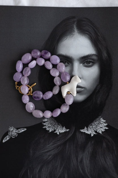 Amethyst Necklace Konyk