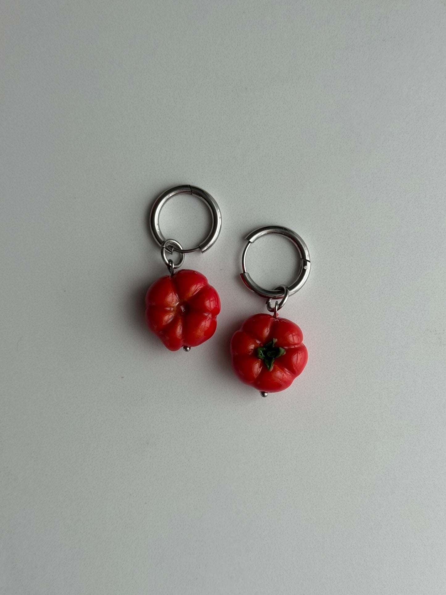 Earrings Tomatoes