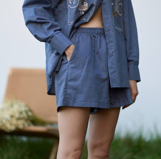 Linen Shorts Symbols