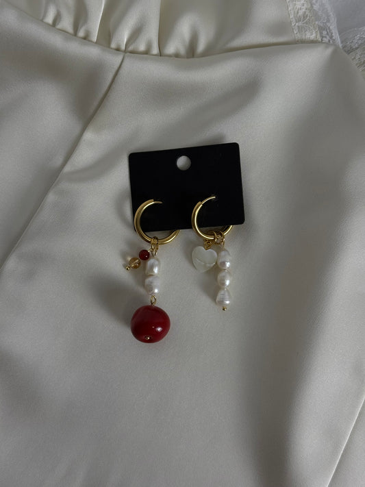 Earrings Cherry