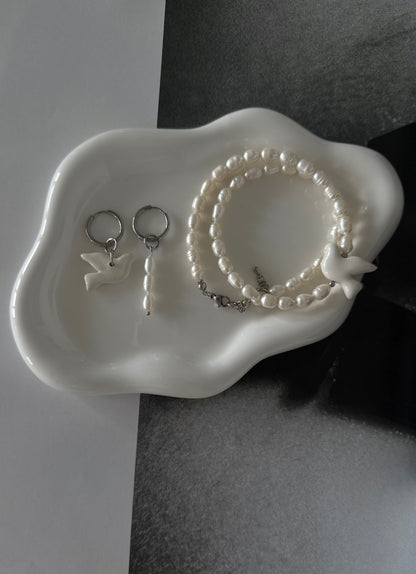Earrings Guli with Pearls