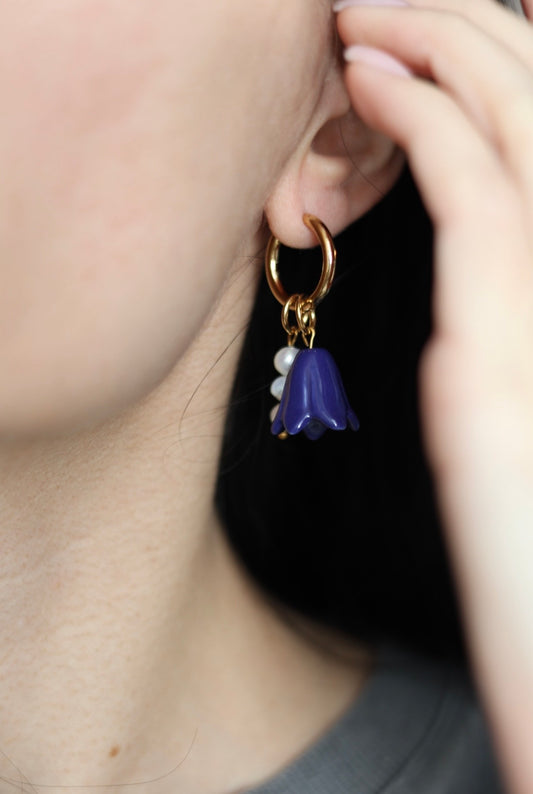 Earrings Bluebell