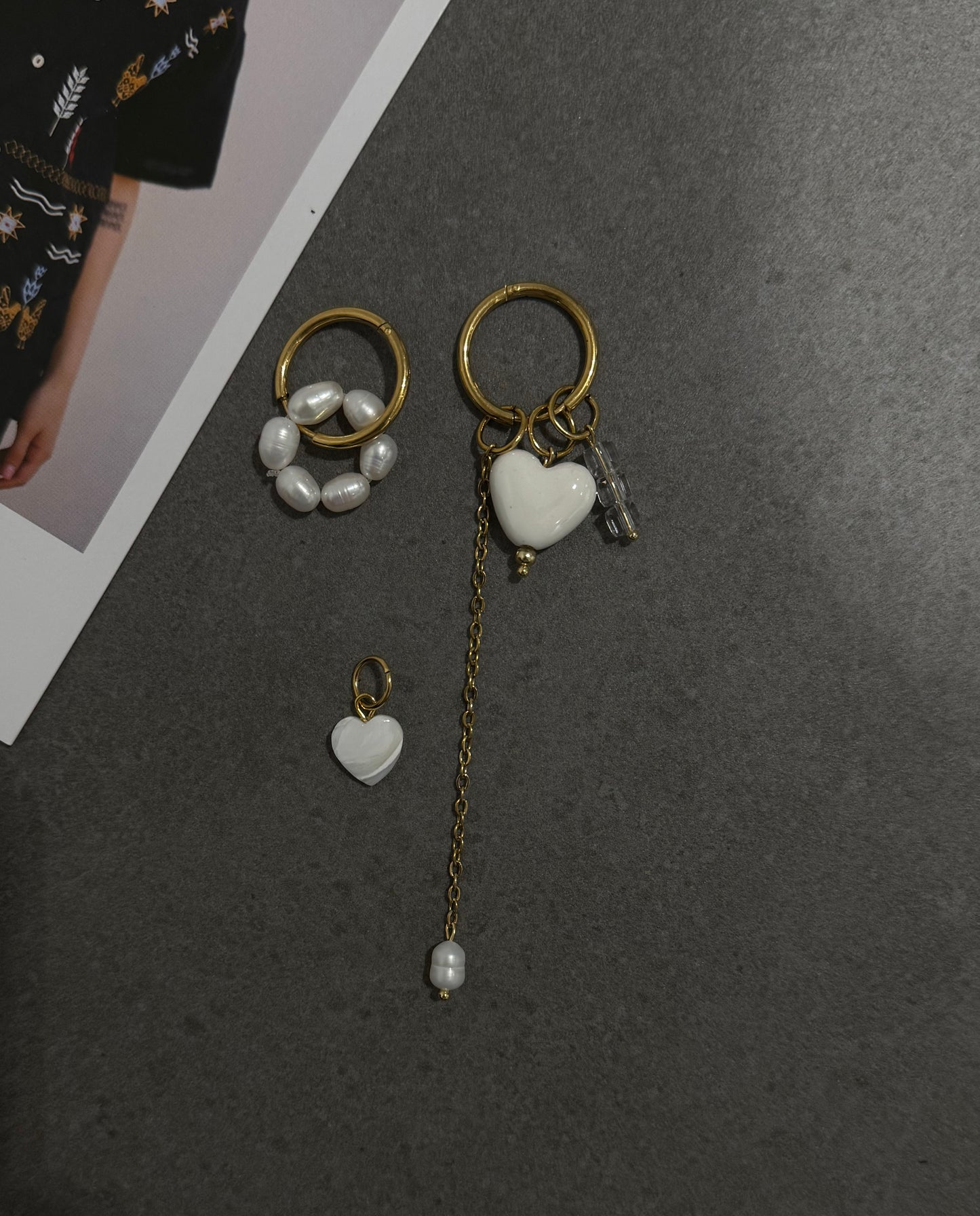 Earrings-transformers “Love”