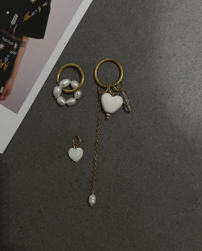 Earrings-transformers “Love”