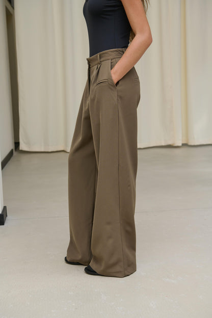 Classic Palazzo Pants Olive