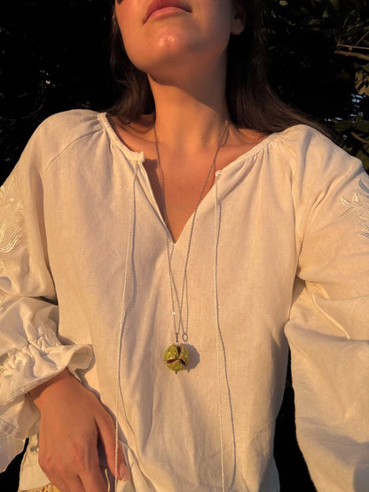Polymer Clay Pendant Kashtan