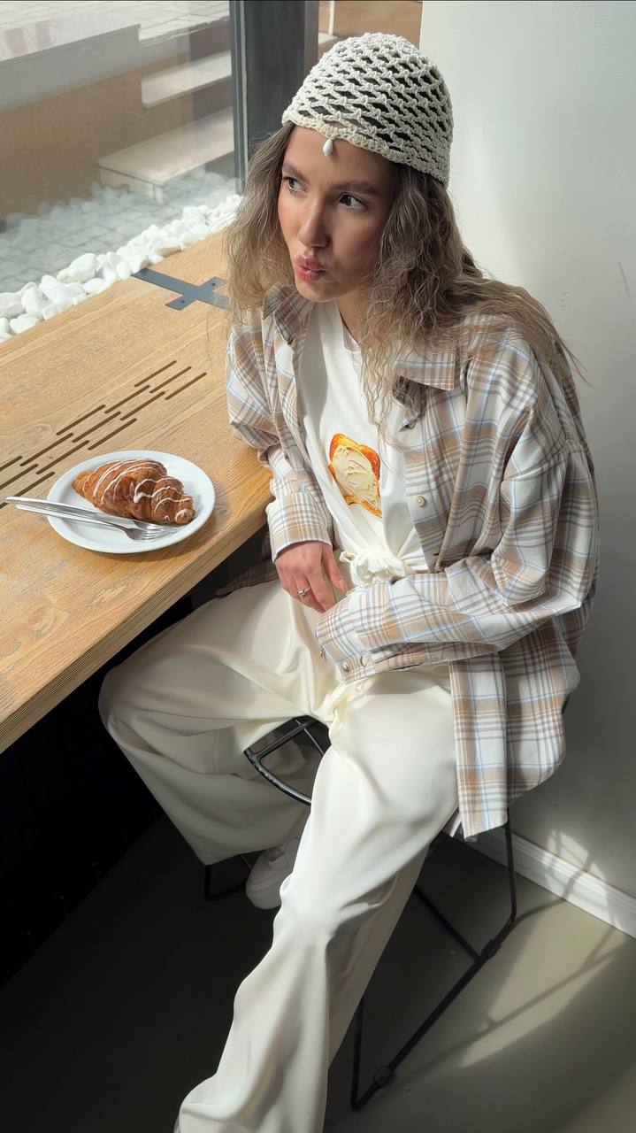 White T-shirt Butter