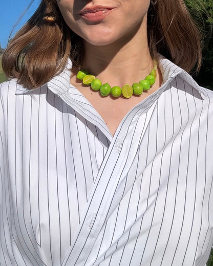 Necklace Lime