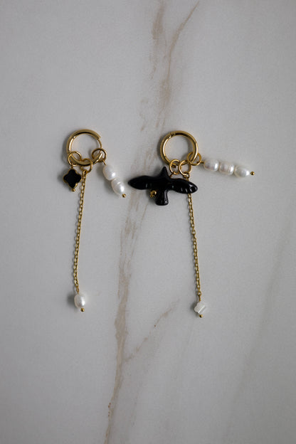 Earrings-Transformers Ptashka Black