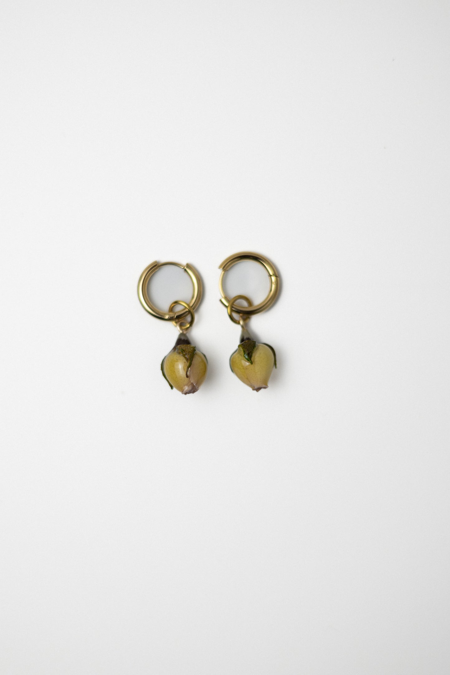 Earrings Kvity Yellow