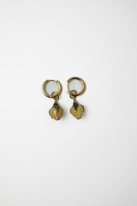 Earrings Kvity Yellow