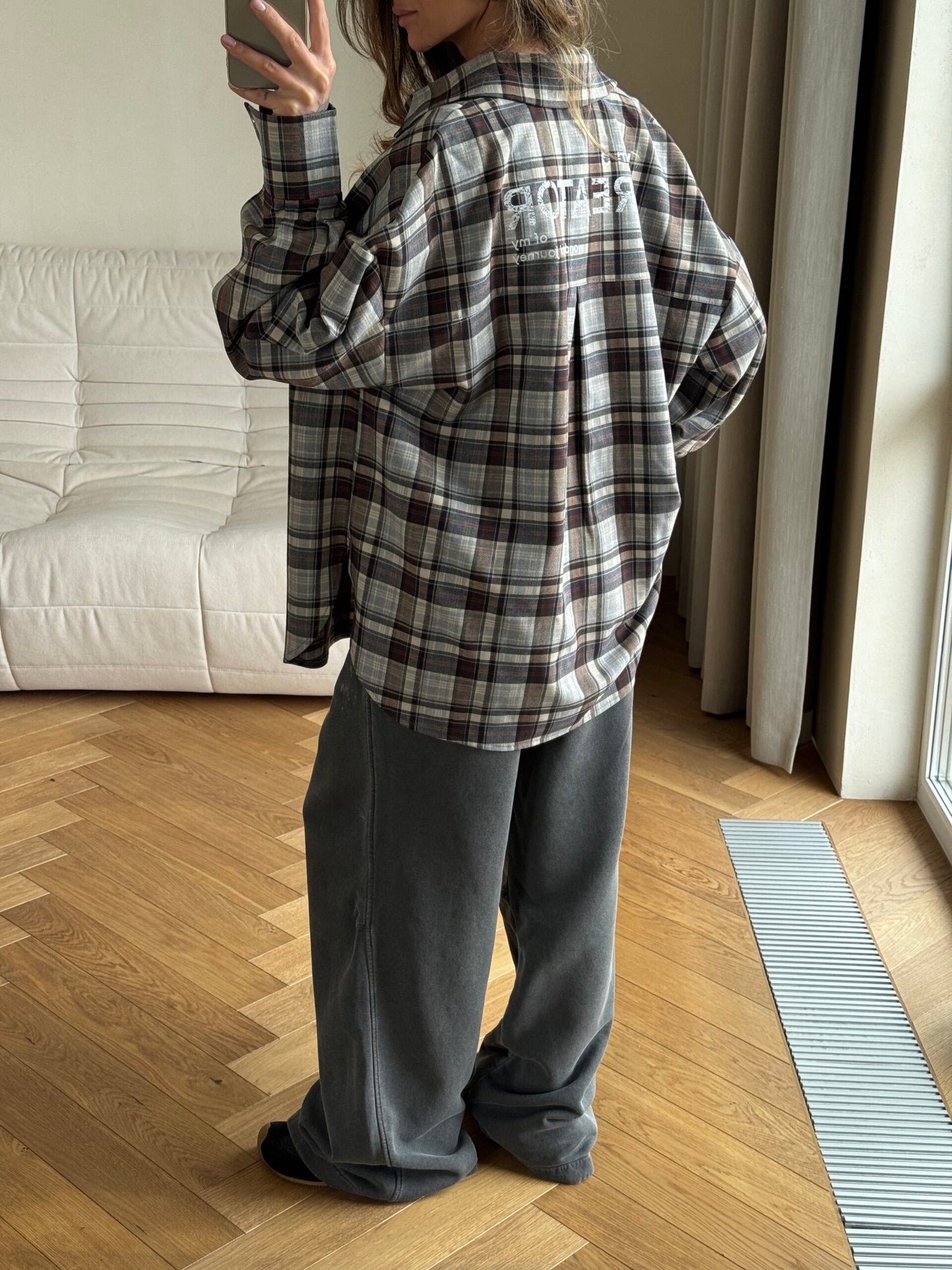 Flannel Loose Cotton Shirt Creator