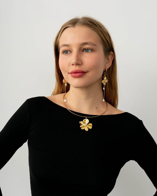 Chocker Floria Gold