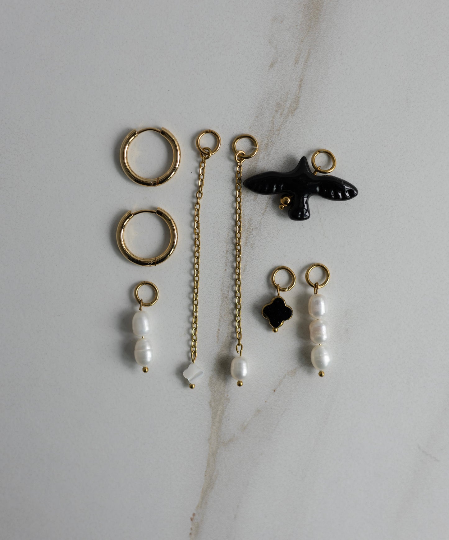 Earrings-Transformers Ptashka Black