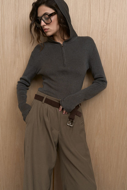 Classic Palazzo Pants Olive