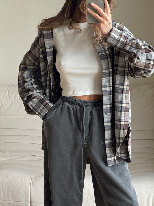 Flannel Loose Cotton Shirt Creator