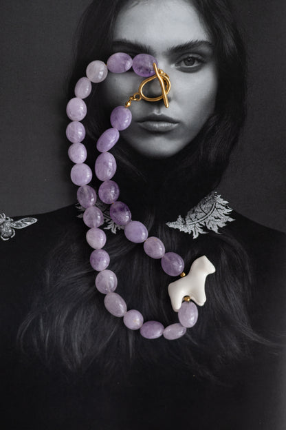 Amethyst Necklace Konyk