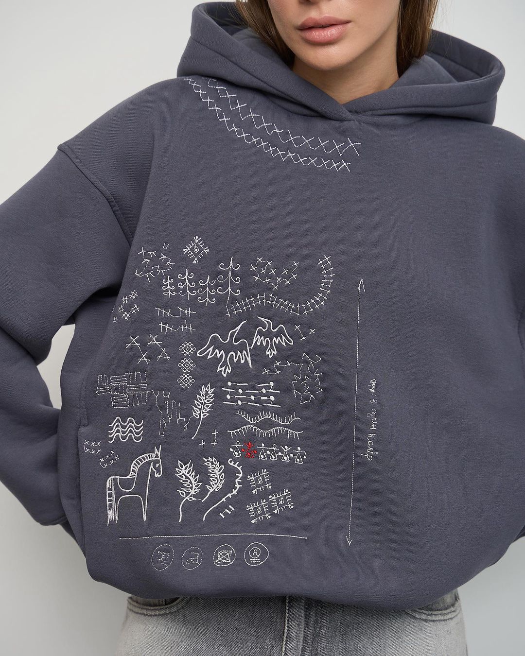 Hoodie Konyk Granite